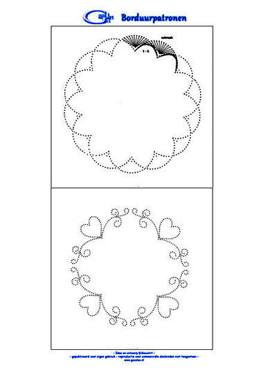 Verwonderlijk GoosArt Borduurpatronen voor kaartborduren, card embroidery, card BE-43